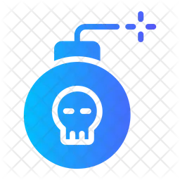 Time Bomb Cyber Attack  Icon