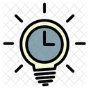 Time Bulb Time Bulb Icon