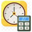 Time Calculation Chronometer Timekeeper Icon
