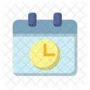 Time Calendar  Icon