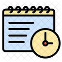 Time Calendar Time Event Management Icon