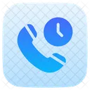 Time Call Time Communications Icon