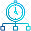 Clock Time Chart Icon