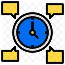 Time Chat  Icon