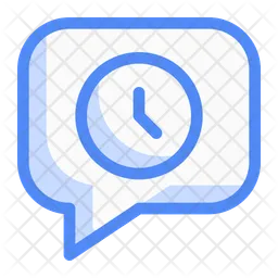 Time Chat  Icon