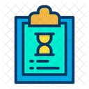 Time Clipboard  Icon