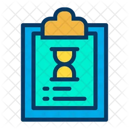Time Clipboard  Icon