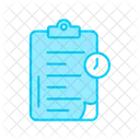 Time clipboard  Icon