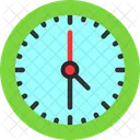 Time Clock Workplace Tracking Icon