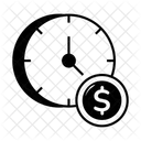 Time Clock Coin  Icon