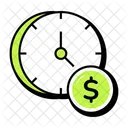 Time Clock Coin  Icon