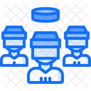 Time De Hoquei Capacete Hoquei Icon