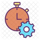 Iprogress Time Deadline Time Management Icon