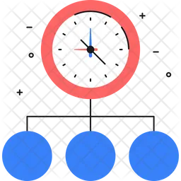 Time difference  Icon