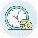 Time Duration Money Business Business Time Icon