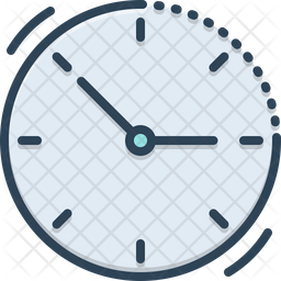 Time Elapsed Icon Of Colored Outline Style Available In Svg Png Eps Ai Icon Fonts