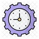 Time Engine Time Clock Icon