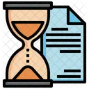 Deadline Paper Deadline Document Time Icon