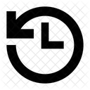 Time Arrow Clock Icon