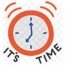 Time Clock Alarm Icon