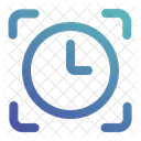 Time Clock Productivity Icon