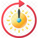Time Clock Schedule Icon