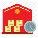 Time Clock Schedule Icon