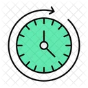 Time Clock Watch Icon