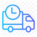 Time Delivery Delivery Truck Icon