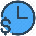 Time Money Dollar Icon