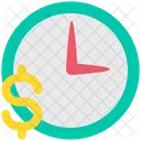 Time Money Dollar Icon