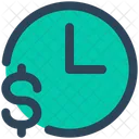 Time Money Dollar Icon