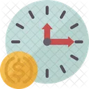 Time Money Financial Icon