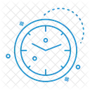 Time Clock Management Icon