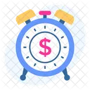 Time Is Money Business Time Icon