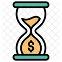 Time Is Money Money Time Icon