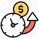 Time Is Money Investment Time Finance Time Icon