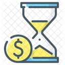 Time Is Money Time Money Icon