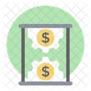 Time Is Money Business Time Financial Time Icon