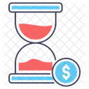 Time Is Money Save Time Earn Money Icon