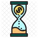 Hourglass Money Finance Icon