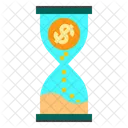 Hourglass Money Finance Icon