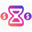 Time Is Money Time Management Business Time Icon