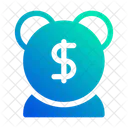 Time Is Money Time Clock Icon