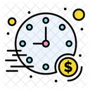 Time Is Money Investment Money Icon