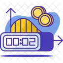 Timing Time Money Icon