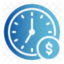 Time Is Money Time Management Business Time Icon