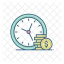 Time Is Money Business Dollar Icon