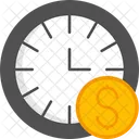 Time Is Money Equality Money Icon