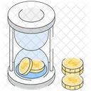 Time Is Money Dues Payment Icon